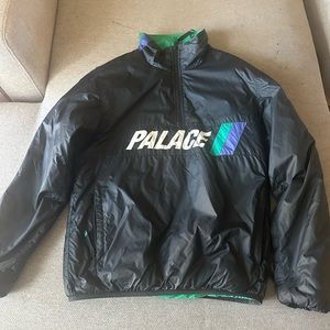 Reversible Palace pullover windbreaker.